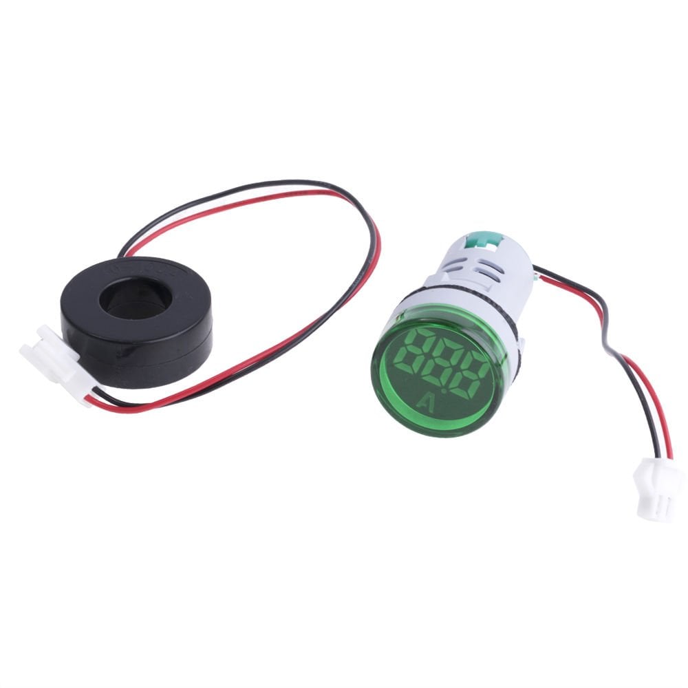 AD16-22DSA-Y 100A Ampermetre - Yeşil