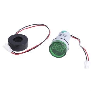 AD16-22DSA-Y 100A Ampermetre - Yeşil