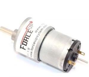 12V 10 RPM 37mm Redüktörlü Dc Motor