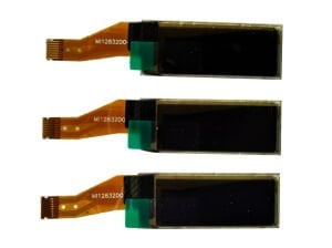 0.91 İnç 128x32 Oled Ekran 8 Pin