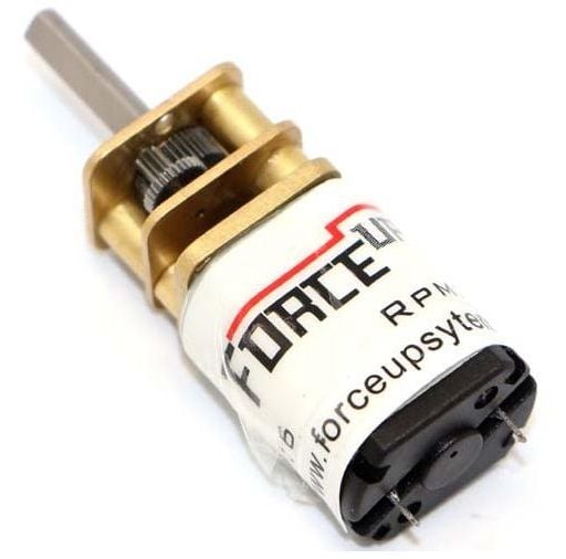 6V 600Rpm 16mm Redüktörlü Mini Dc Motor | Mini Sumo Motoru