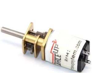 6V 300Rpm 16mm Redüktörlü Mini Dc Motor | Mini Sumo Motoru