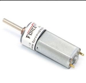 12V 2000RPM 16mm Redüktörlü Dc Motor | İdeal Çizgi İzleyen Motoru