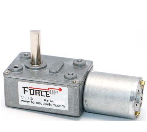 12V 10 RPM L Redüktörlü Dc Motor