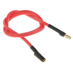 Esc Uzatma Kablosu 3.5mm Banana Bullet Jack 53 cm  KIRMIZI