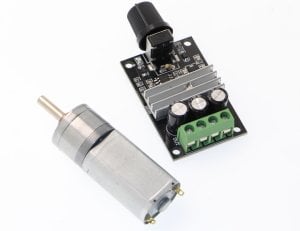 25mm 12v 10 Rpm Ve 6v 12v 3a Motor Sürücü Seti