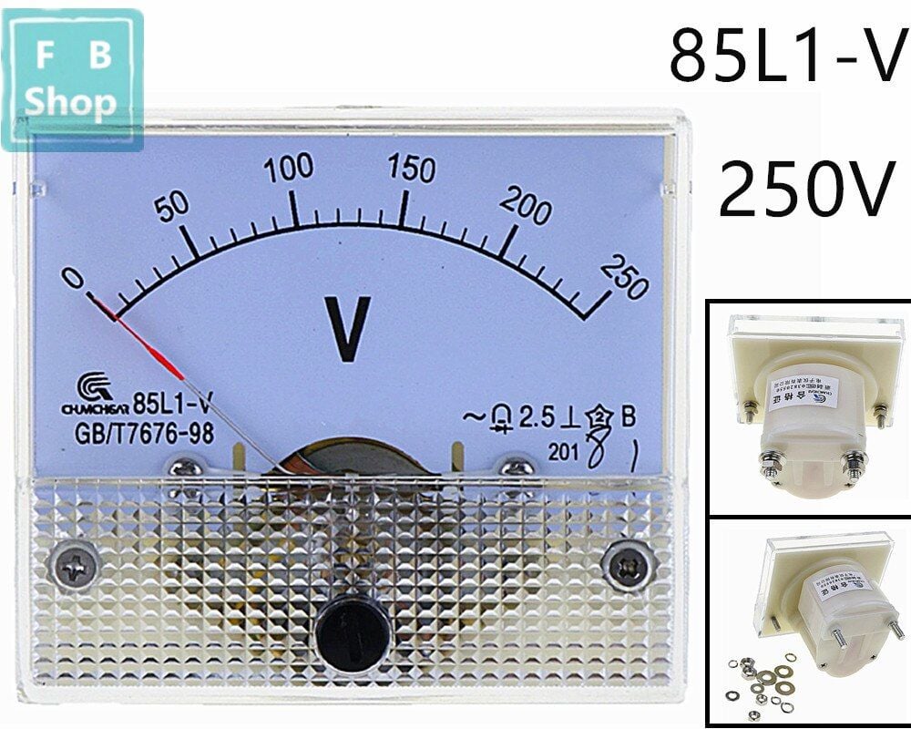 20v Voltmetre Analog