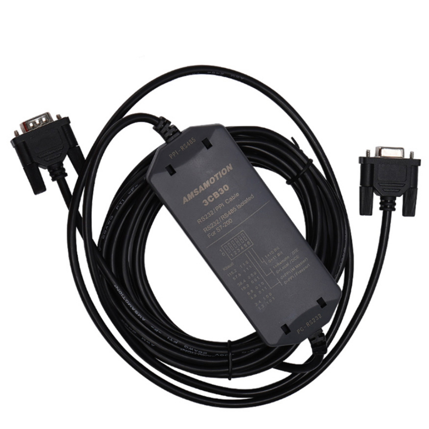 Amsamotion Siemens S7-200 PLC 6ES7901-3DB30-0XA0 Programlama kablosu