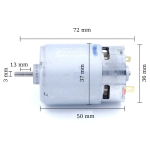 Johnson 550 17.600 RPM DC Motor
