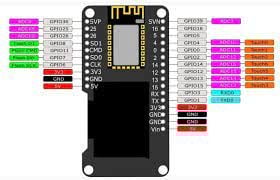 ESP32 OLED Wemos WiFi Modülü Bluetooth