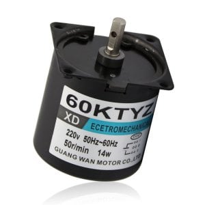 220V 5 Rpm AC Senkron Motor 14W