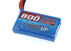 2s 7.4v 800 mah Lipo Pil