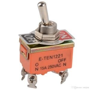 E-TEN1221 Toggle Switch  On -Off
