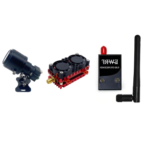 EWRF 708R 5.8G 48 Kanallı ,  5.8ghz 2000w ,  Uzun Mesafeli Görüntü aktarıcı Modül ve HD Zoom lu Kamera Seti