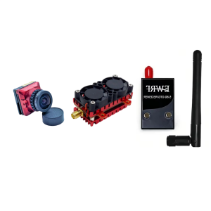 EWRF 708R 5.8G 48 Kanallı ,  5.8ghz 2000w ,  Uzun Mesafeli Görüntü aktarıcı Modül ve 1200 TVL Kamera Seti