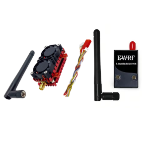 EWRF 708R 5.8G 48 Kanallı ,  5.8ghz 2000w ,  Uzun Mesafeli Görüntü aktarıcı Modül ve 1200 TVL Kamera Seti