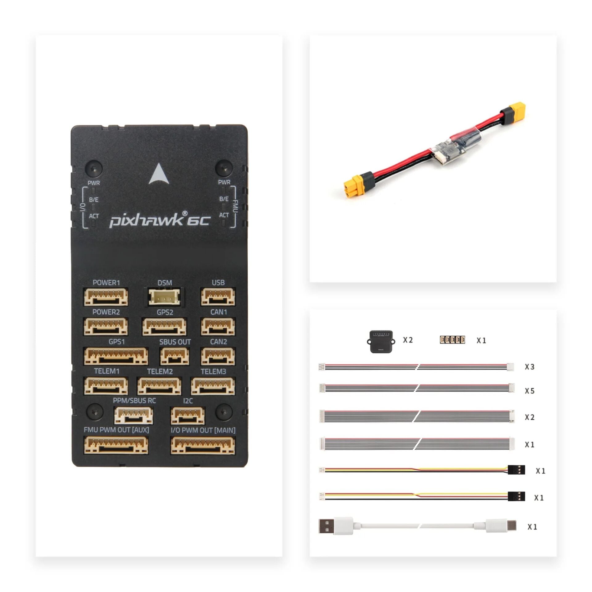 Holybro Pixhawk 6C + PM02 Uçuş Kontrol Kartları