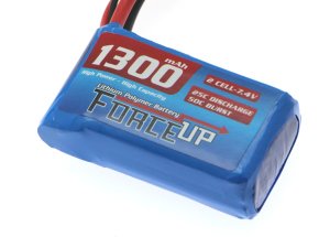 2S 7.4V Lipo Pil Batarya 1300 mAh 25C