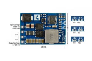 Matek BEC12S-PRO   , 9-55V to 5/8/12V-5A