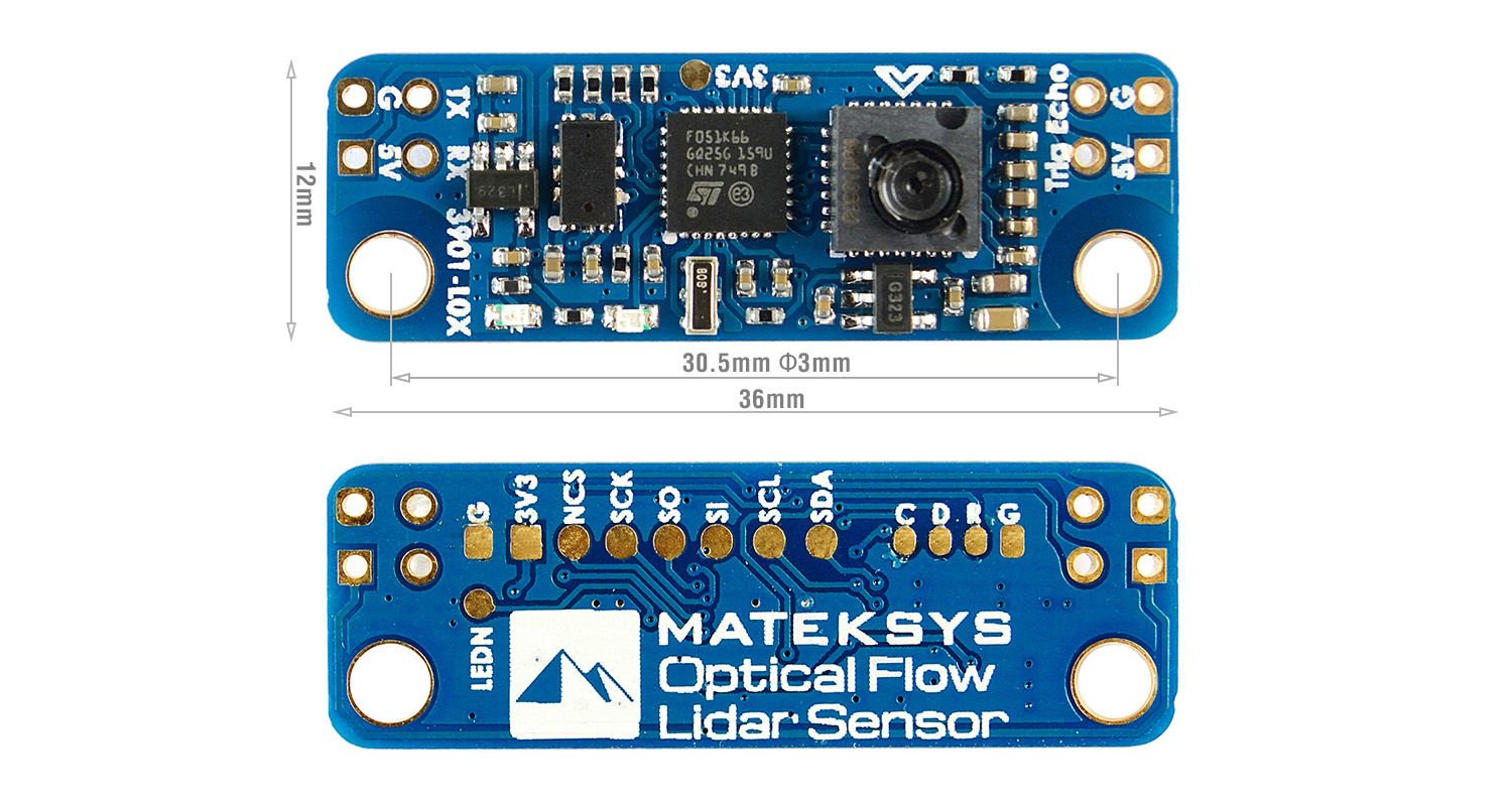 OPTiCAL FLOW & LiDAR SENSOR 3901-L0X