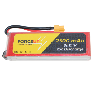 FORCEUP 11.1V Lipo Pil Batarya 2500mAh 25C