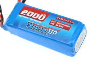3S 11.1V Lipo Pil Batarya 2000 mah 25C