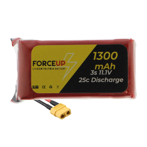FORCEUP 11.1V Lipo Pil Batarya 1300mAh 25C