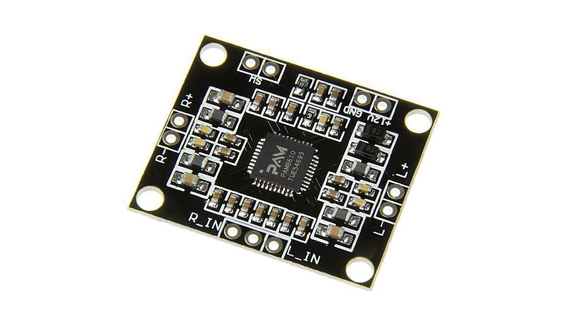 2x15W Amplifikatör Devresi 15W stereo PAM8610 Anfi - Amfi Ses Yükseltici