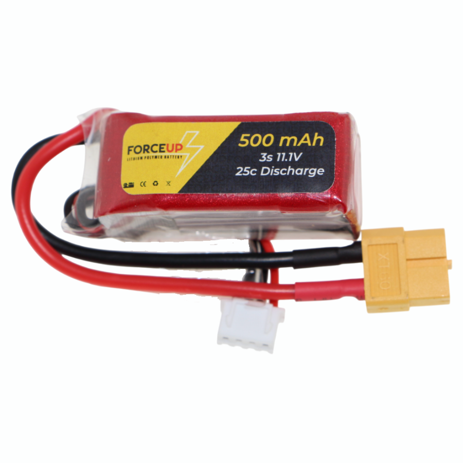 FORCEUP 11.1V Lipo Pil Batarya 500mAh 25C