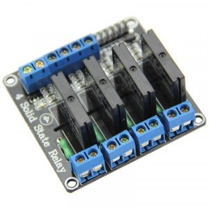 5V 4  Kanal Solid State Röle Kartı