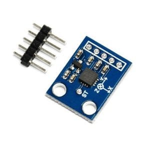 ADXL335 5V Uyumlu Üç Eksenli İvmeölçer +-3G Analog Çıkışlı