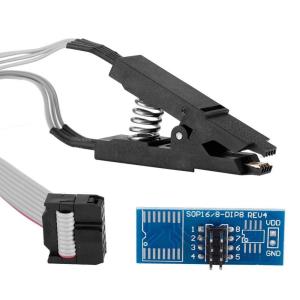 SOP16/8 DIP8 SOIC8 Test Klipsi EEPROM 93CXX/25CXX/24CXX