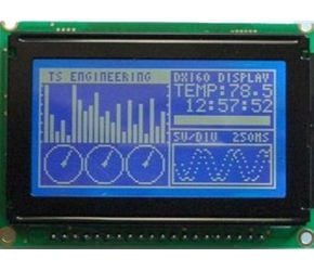 128x64 Grafik LCD - GLCD Ekran