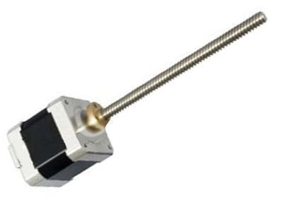 20 cm Vidalı Mil Step Motor Nema 17 - 20 cm Lead Screw Stepper