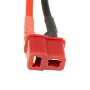 Deans T Plug Dişi Lipo Pil Şarj Kablosu 15cm 12AWG