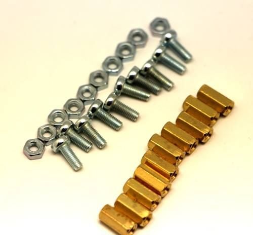 8mm M3 Metal Standoff Dişi - Dişi Metal Aralayıcı| 10lu Paket