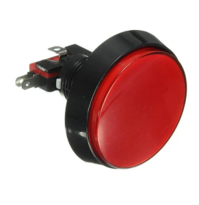 60mm Büyük Kırmızı Buton