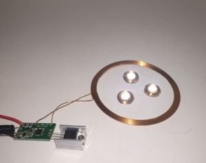 Kablosuz Güç Aktarımı Devresi - Wireless Power Supply Kit 24V