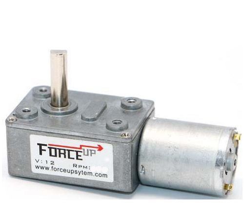 12V 150  RPM L Redüktörlü Dc Motor