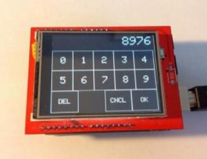 2.4'' inç TFT Dokunmatik LCD Ekran Modülü UNO TFT Shield