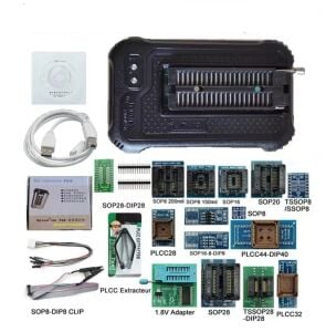 T48  USB Programlayıcı +17 Çevirici Adaptör