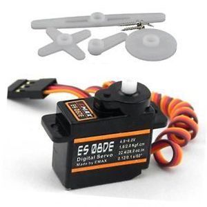Emax ES08DE Plastik Dişlili Servo Motor