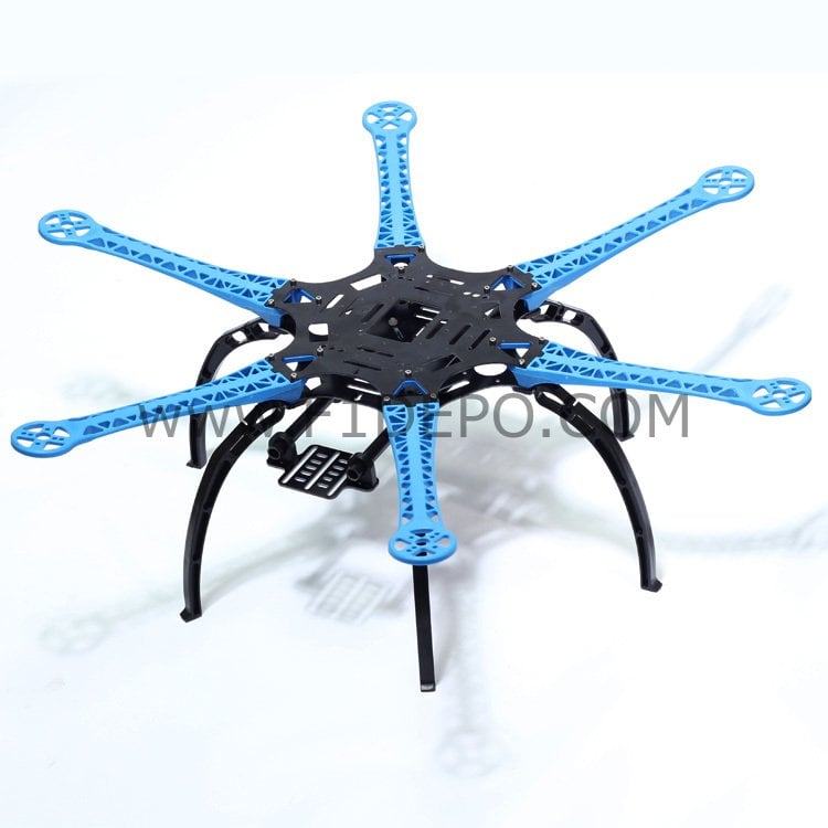 S550 Drone Gövdesi İniş Takımlı ( Demonte )