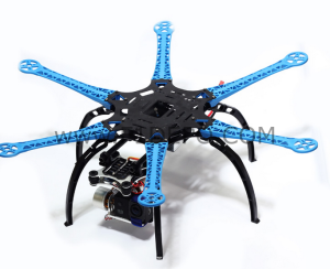 S550 Drone Gövdesi İniş Takımlı ( Demonte )