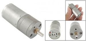 25mm 12V 100 Rpm Redüktörlü DC Motor
