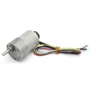 12V 37mm 251 RPM Encoderli Redüktörlü DC Motor