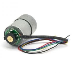12V 37mm 251 RPM Encoderli Redüktörlü DC Motor