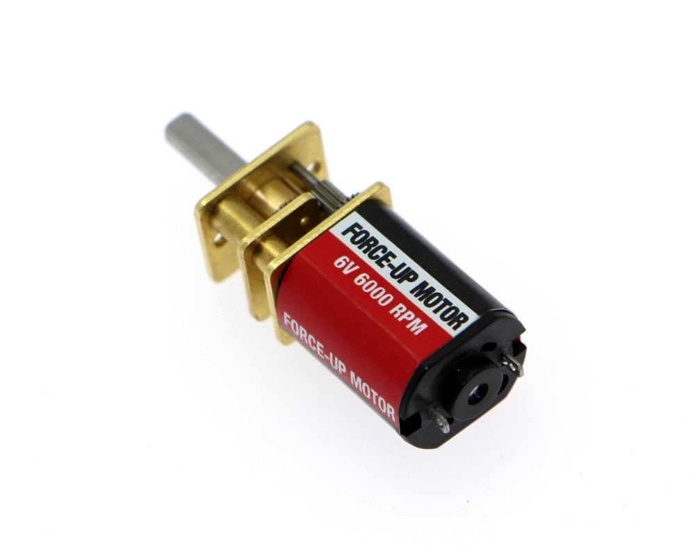 Force-up 6v 6000 Rpm Motor - Özel Üretim Yüksek Hızlı Çizgi İzleyen  Motoru