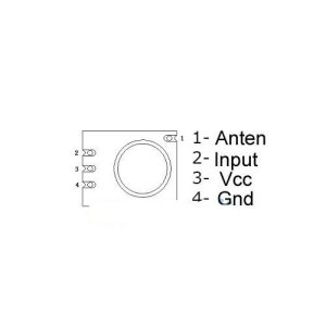 STX882 Verici & SRX882 Süperheterodin Alıcı Seti - 433Mhz Antenli
