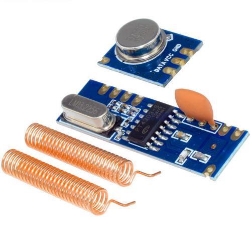 STX882 Verici & SRX882 Süperheterodin Alıcı Seti - 433Mhz Antenli